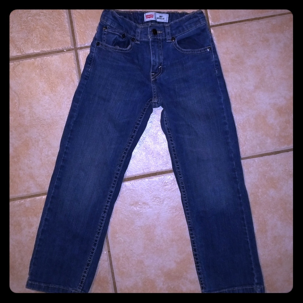 Boys Levi Jean's size 7 Reg